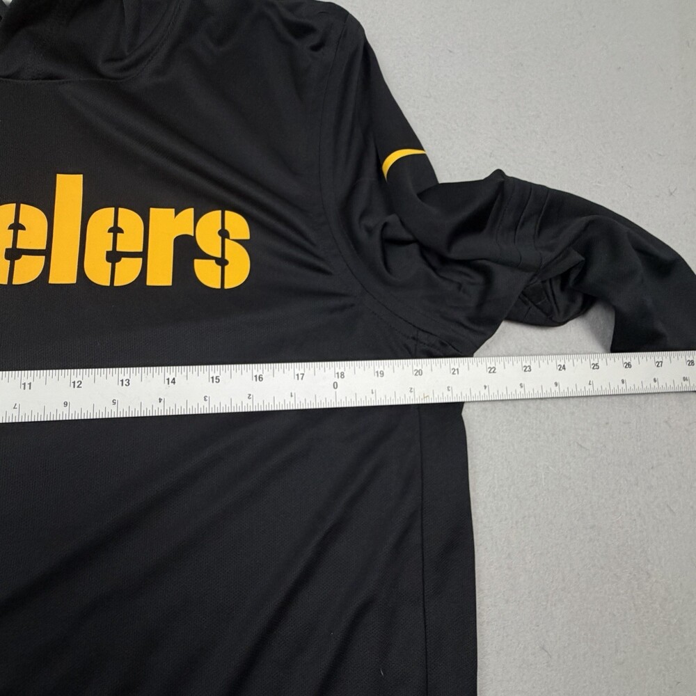 Pittsburgh Steelers Nike Sideline Pure Fury Dri-FIT Long Sleeve Hoodie Sz L - Picture 6 of 9